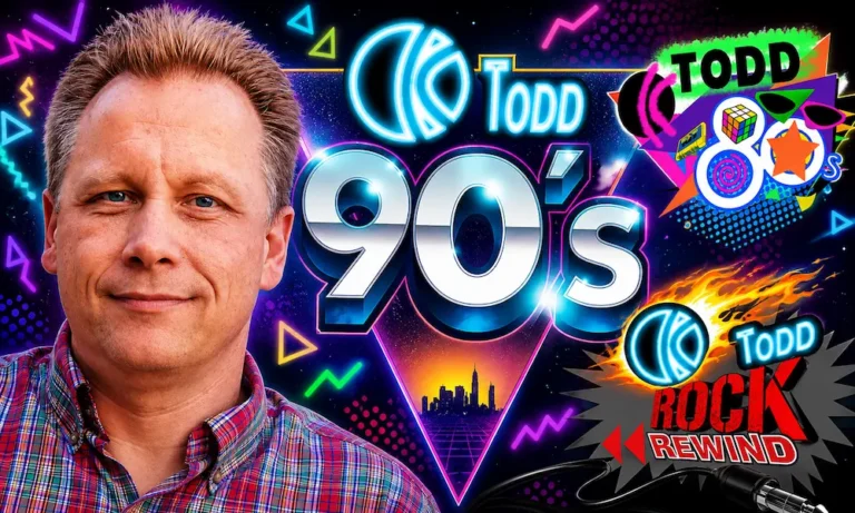 K-Todd 70s-80s-90s Rewind radio show artwork