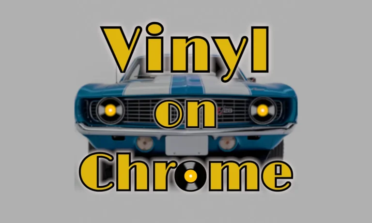 Vinyl on Chrome radio show artwork